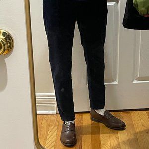 Everlane Corduroy 31/30 Pants - Men's Skinny Navy (Tailored)